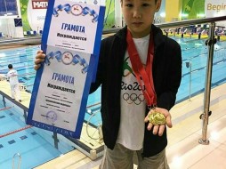 Сын Виктора Лебедева стал чемпионом по плаванию