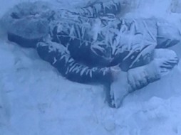 В Якутске найден труп замерзшей женщины