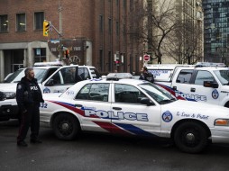 В Канаде двое мужчин на дороге избили женщину хоккейными клюшками