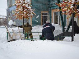 В Зырянке администрацию обязали очистить улицы от снега