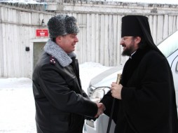 Архиепископ Якутский и Ленский Роман посетил исправительную колонию №6 
