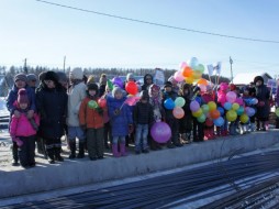 В Абые забита первая свая новой школы