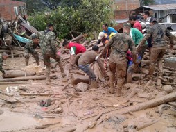 В результате схода селевого потока в Колумбии погибли 234 человека