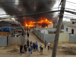 В Якутске пожар лишил семью крова