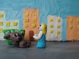Первоклассники Табагинской школы создали пластилиновый мультфильм о собаках ВИДЕО