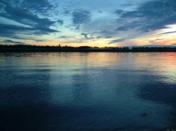 В Якутске наблюдается подъем уровня воды в реке Лена 