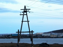 В арктическом поселке Тикси построили новую линию электропередачи