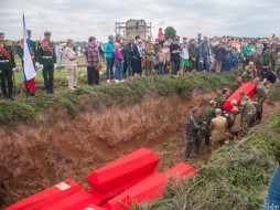 Якутяне приняли участие в  перезахоронении солдат, павших в боях за Родину