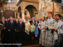 Депутаты Якутии приняли участие в Божественной Литургии в Москве