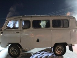 В Якутии из-за табуна лошадей на дороге перевернулась машина