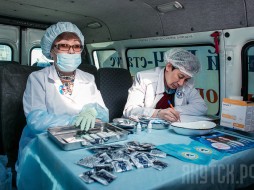 В Якутске прошла акция по экспресс-тестированию населения на ВИЧ