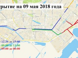 В Якутске в связи с празднованием Дня Победы перекроют улицы 