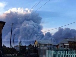 На территории Верхоянского участкового лесничества в Якутии действует природный пожар 