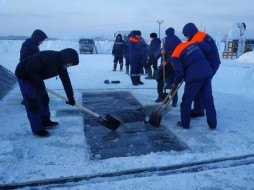 В Якутске готовят купели для крещенских купаний