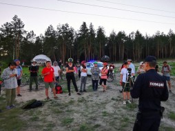 Финалисты конкурса «Таланты Якутии» провели «Учебную катку» для полсотни велосипедистов