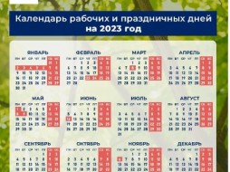 Новогодние праздники в 2023 году продлятся с 31 декабря по 8 января