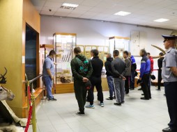 В Якутске осужденные, отбывающие наказание на участке колонии-поселения, посетили музей