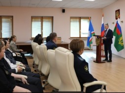 В Управлении Минюста России по Республике Саха (Якутия) наградили  сотрудников УФСИН