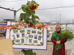 Гигантский подсолнух и забавные утята стали украшением выставки «Дары осени - 2022» в Якутске