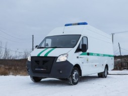 В ЛИУ-5 в Якутске поступил новый медицинский автомобиль