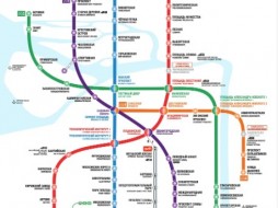 В Петербурге с 4 марта заработает новая схема линий метрополитена