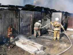 В Якутии участились пожары в гаражах