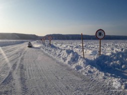 В Якутии официально открыты 46 ледовых переправ