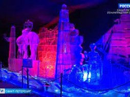 В Петропавловской крепости Петербурга открылся фестиваль ледовых скульптур