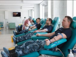 Сотрудники исправительной колонии N7 Якутска стали донорами крови