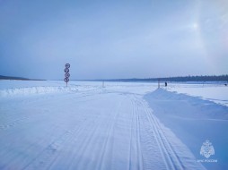 В Нюрбинском районе Якутии открыли одну ледовую переправу