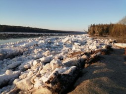 Ледоход на реке Лене в Якутии ожидается в первой декаде мая