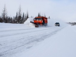 В Нерюнгринском и Алданском районах Якутии прогнозируются обильные осадки в виде снега с ветром