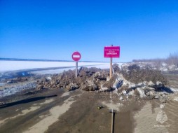 Закрыта ледовая переправа между Якутском и Нижним Бестяхом