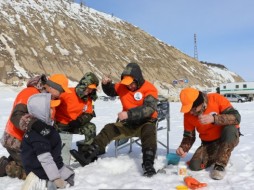 В УФСИН Якутии прошли традиционные соревнования по зимней рыбалке