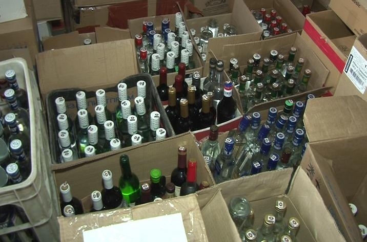В Якутии изъято 1180 бутылок контрафактного алкоголя