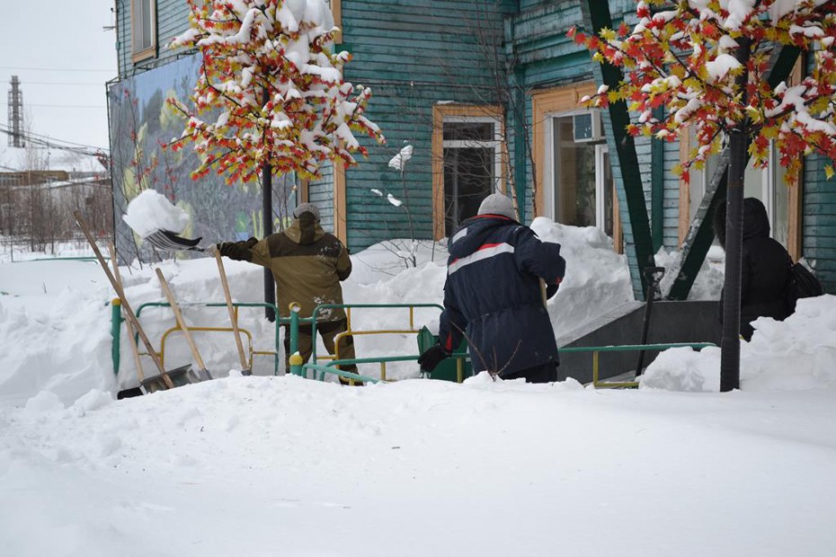 В Зырянке администрацию обязали очистить улицы от снега