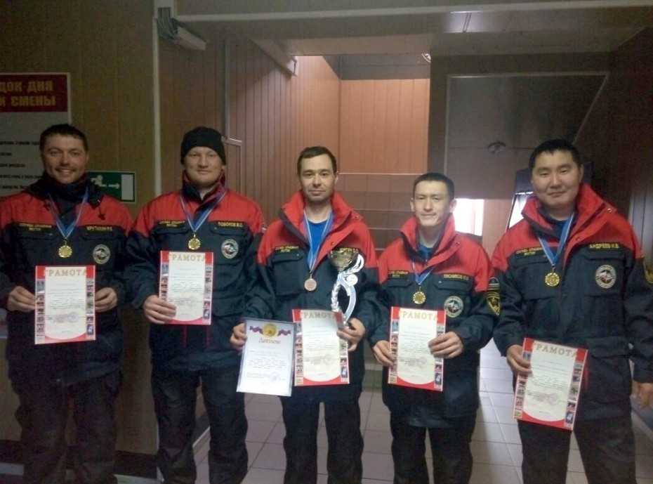 В Якутске прошли соревнования спасателей 