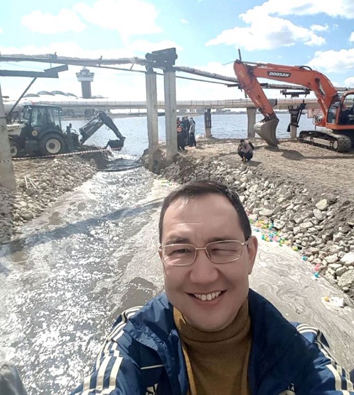 Глава Якутска сообщил о сбросе воды из Сайсарского озера в Горканал