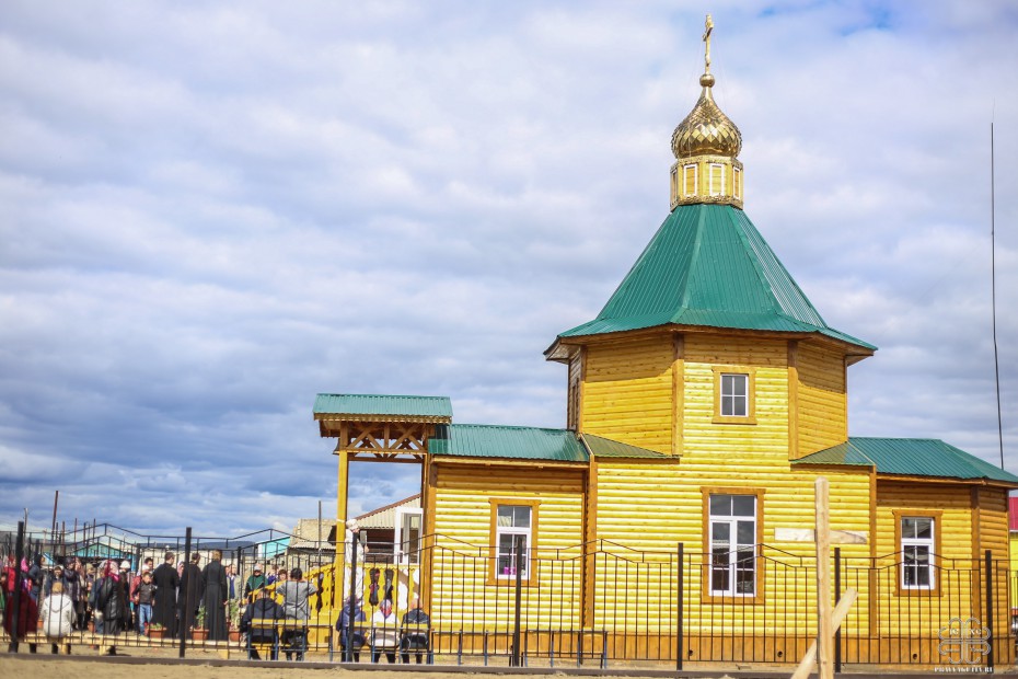 На "полюсе холода" освящен храм блаженной Матроны Московской