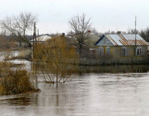В Якутии в Абыйском районе наблюдается спад уровня талой воды