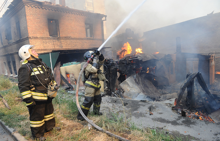 В Ростове-на-Дону сотни человек остались без жилья из-за крупного пожара