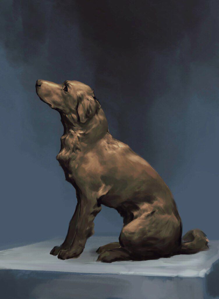В Улан-Удэ началась отливка скульптуры-копилки собаки, которая будет установлена в Якутске 