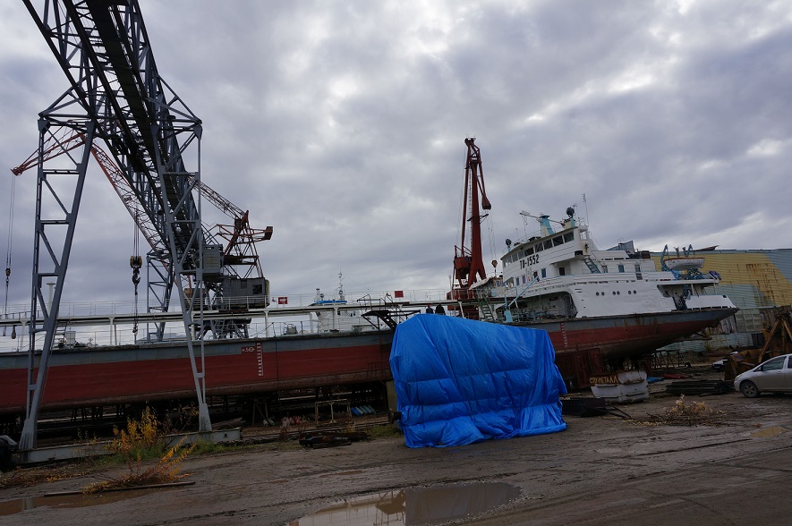 Якутские речники начали ремонт судов к навигации 2018 года