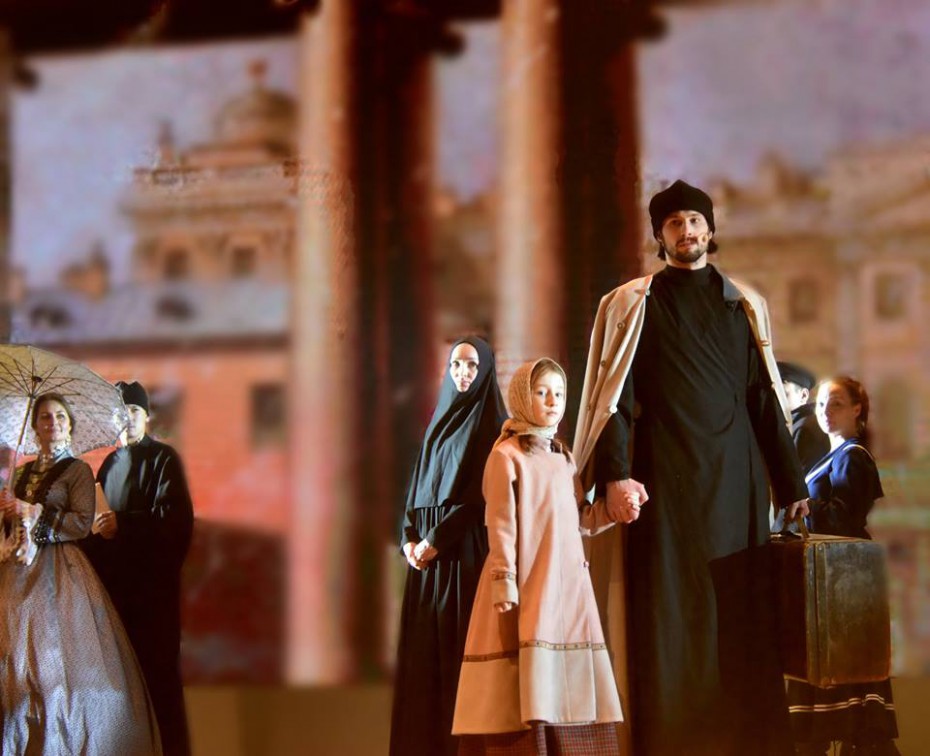 В Москве с оглушительным успехом прошла премьера спектакля Русского театра "Путь святителя"