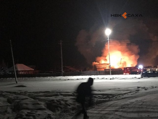 В Нюрбе при пожаре погибли два человека