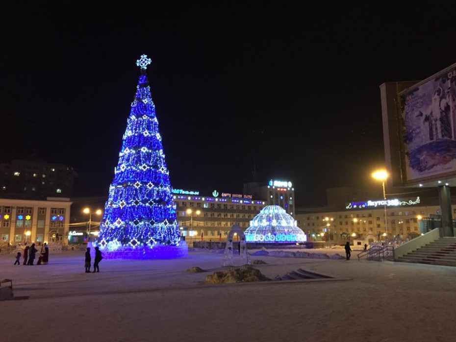Новогодняя елка в Якутии оказалась дороже, чем в Америке 
