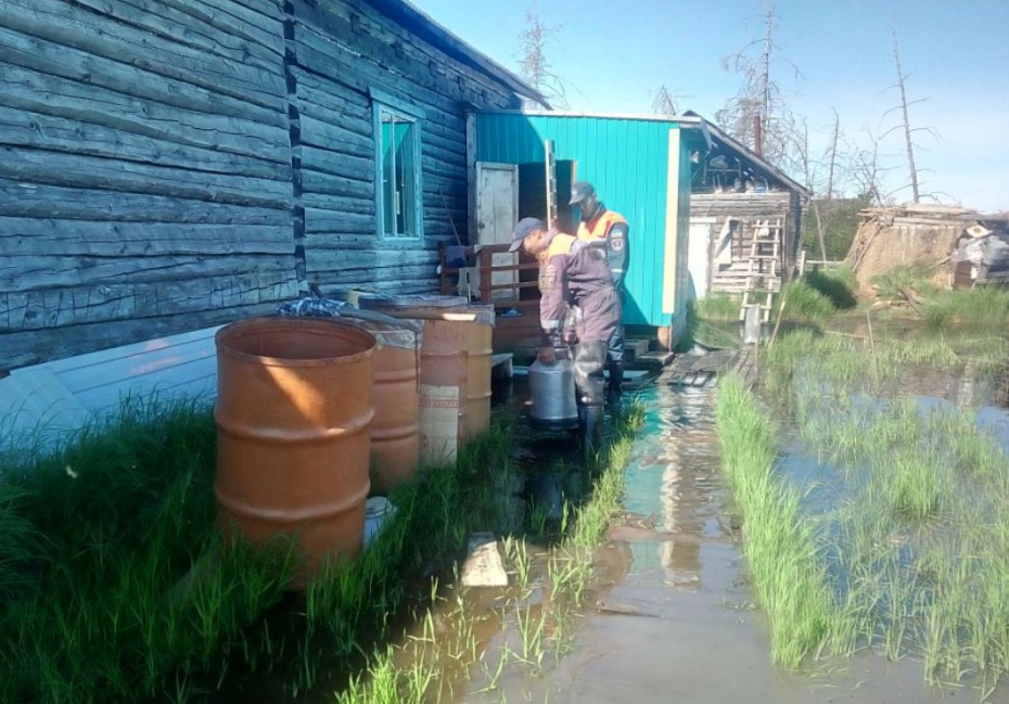  На территории Якутии подтоплен один населенный пункт