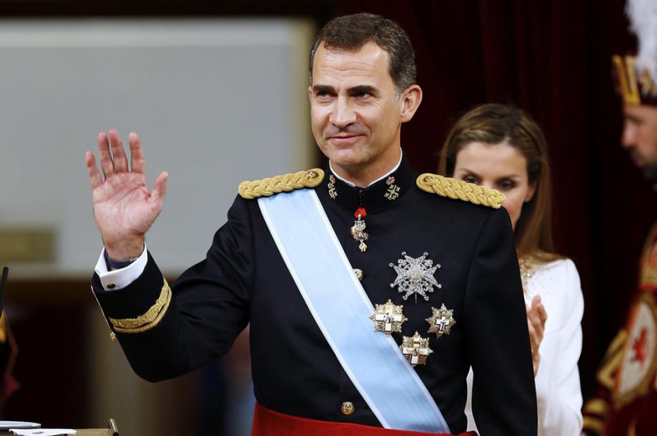 Король Испании поздравил Владимира Путина с победой российской команды