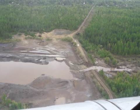 Хронология загрязнения реки Вилюй в Якутии