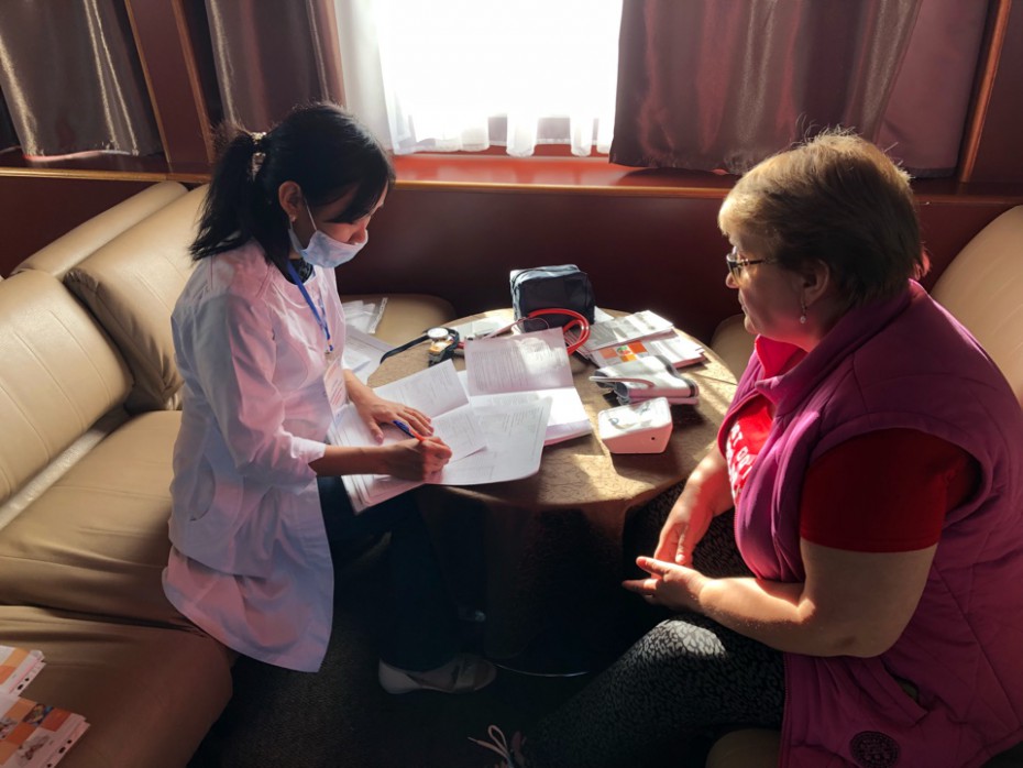 Более ста якутян получили консультации во время круиза "Теплоход здоровья"